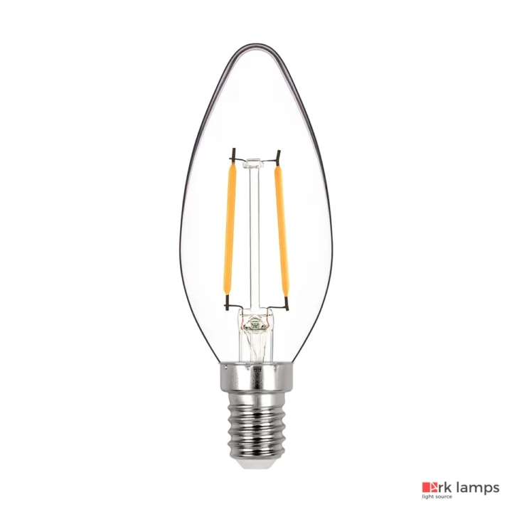 Lâmpada LED Vela Lisa Filamento E14 2,5W 127V 200LM 2700K (quente) · Stella · STH20301/27