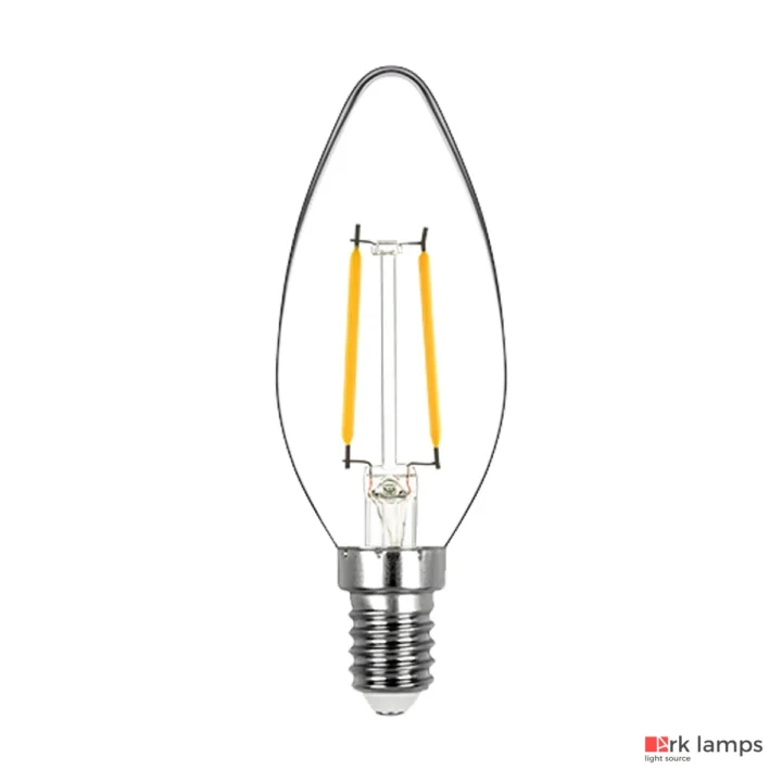 Lâmpada LED Vela Lisa Filamento E14 2,5W 220V 200LM 2700K (quente) · Stella · STH20302/27