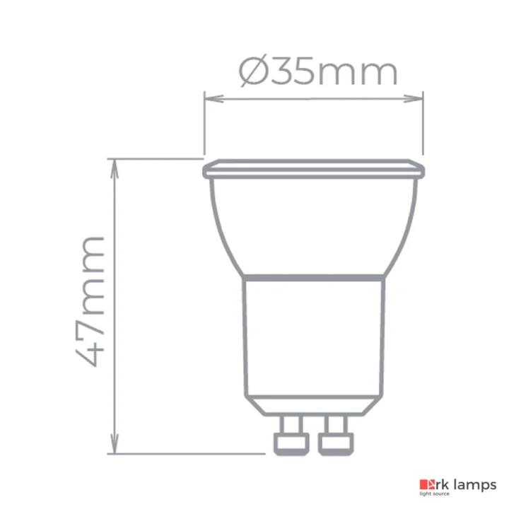 Lâmpada LED Mini Dicroica Mr11 Gu10 Evo 3W 220LM Irc95 4000K (neutra) · Stella · STH20513/40 — foto 3