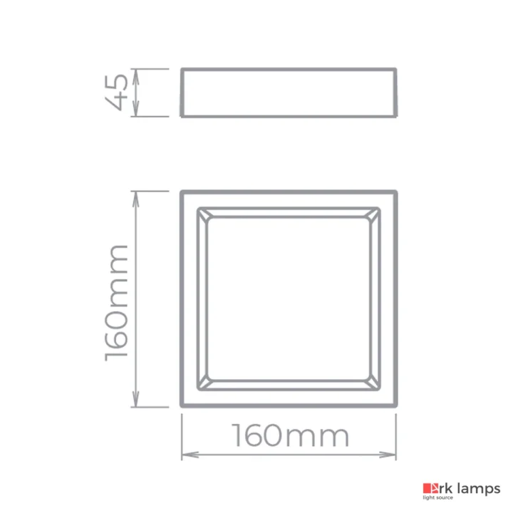 Luminária Plafon LED de Sobrepor Deep 12W 1150LM Branco 4000K (neutra) · Stella · STH20902BR/40 — foto 3