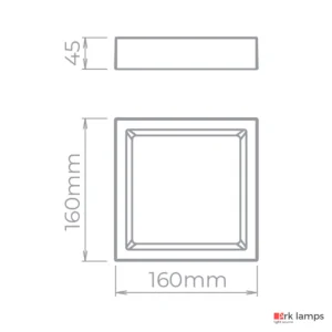 Luminária Plafon LED de Sobrepor Deep 12W 900LM Preto 4000K (neutra) · Stella · STH20902PTO/40 — foto 3