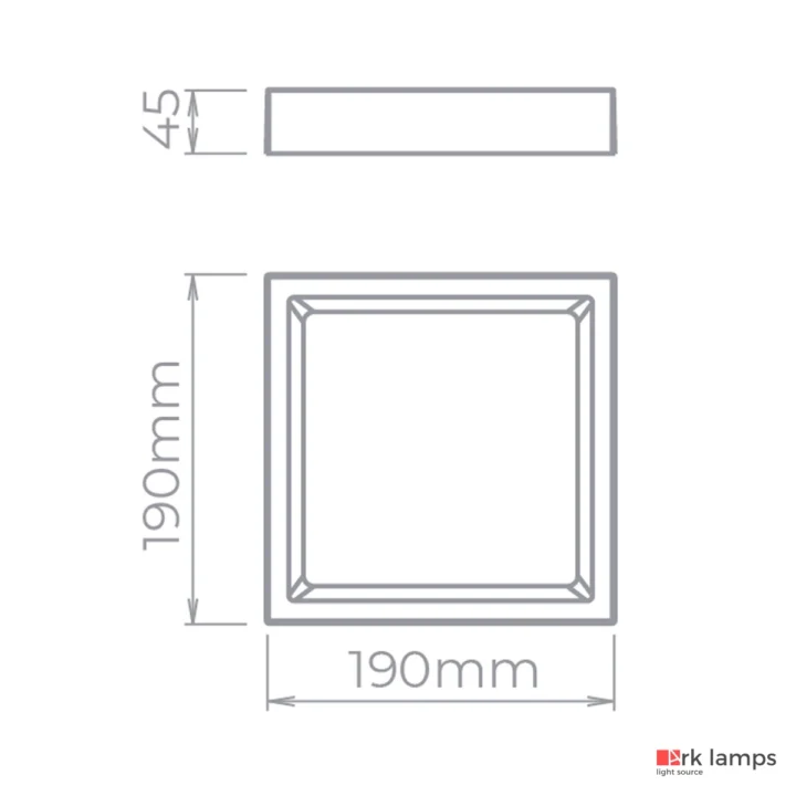 Luminária Plafon LED de Sobrepor Deep 17W 1500LM Branco 3000K (quente) · Stella · STH20903BR/30 — foto 3