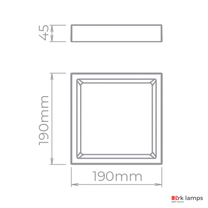 Luminária Plafon LED de Sobrepor Deep 17W 1550LM Branco 4000K (neutra) · Stella · STH20903BR/40 — foto 3