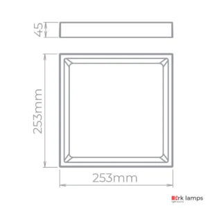 Luminária Plafon LED de Sobrepor Deep 22W 1900LM Branco 4000K (neutra) · Stella · STH20904BR/40 — foto 3