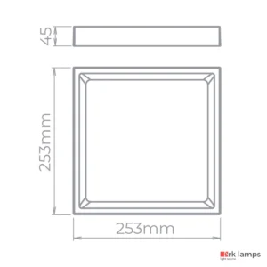 Luminária Plafon LED de Sobrepor Deep 22W 1600LM Preto 4000K (neutra) · Stella · STH20904PTO/40 — foto 3