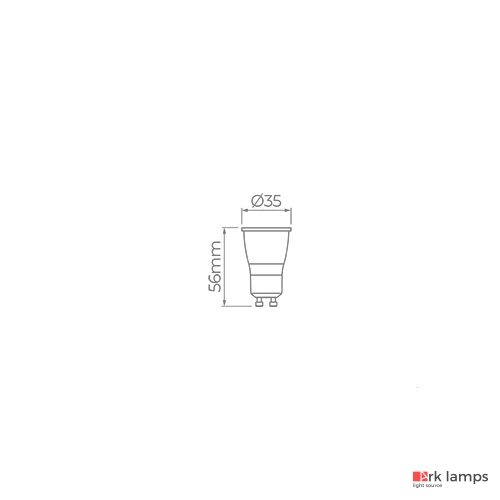 Lâmpada LED Mini Dicroica Mr11 Gu10 Evo 4W 30° 230LM 2700K (quente) · Stella · STH7530/27 — foto 3
