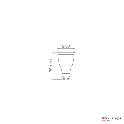 Lâmpada LED Dicroica Mr16 Gu10 Evo 7W 36° 450LM 2700K (quente) · Stella · STH7535/27 — foto 3
