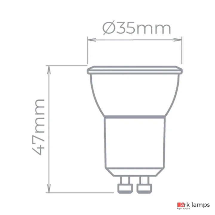 Lâmpada LED Mini Dicroica Mr11 Gu10 Eco 3W 250LM 3000K (quente) · Stella · STH8513/30 — foto 3