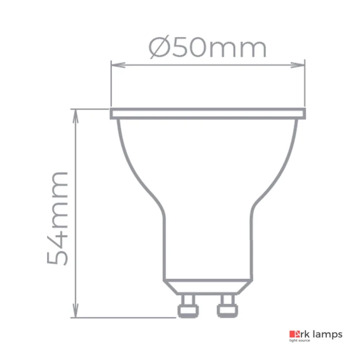 Lâmpada LED Dicroica Mr16 Gu10 Eco 4W 36° 350LM 2700K (quente) · Stella · STH8534/27 — foto 3