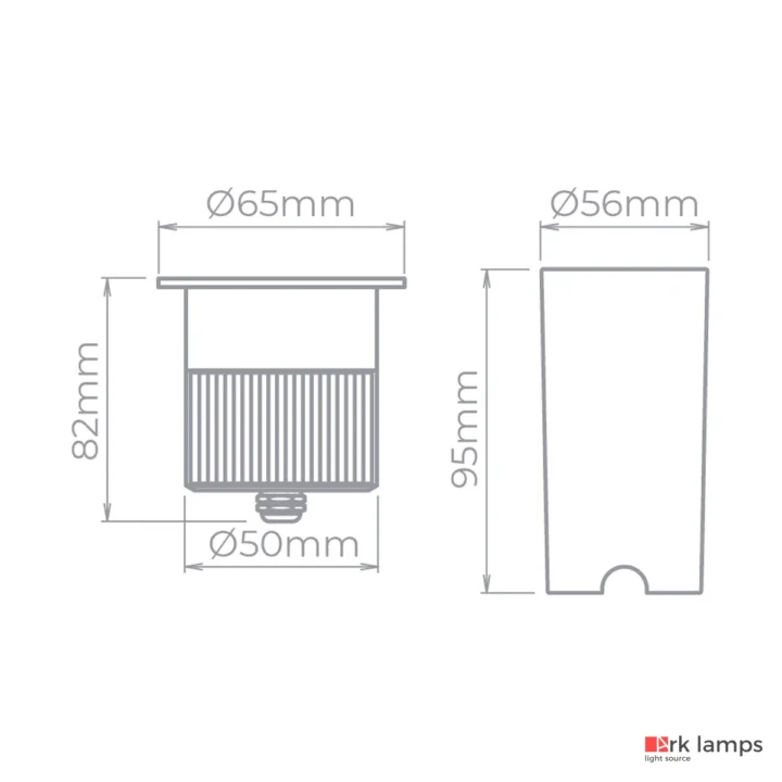 Embutido de Solo Focco Inox Redondo 5W 320LM 30° 3000K (quente) · Stella · STH8706/30 — foto 3