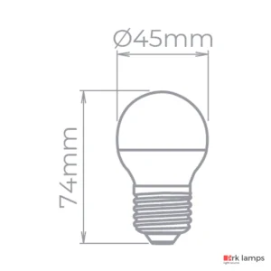 Lâmpada LED Mini Bulbo E27 3W 250LM 3000K (quente) · Stella · STH9200/30 — foto 2