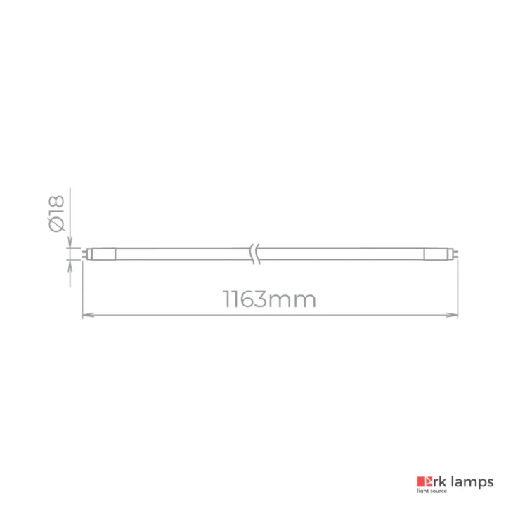 Lâmpada LED Tubular LED T5 Base G5 115CM 18W 1900LM 3000K (quente) · Stella · STH9618/30 — foto 3