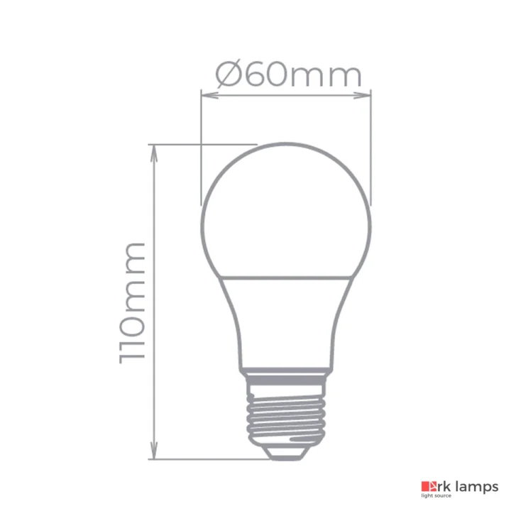 Lâmpada LED Bulbo E27 9W 160° 720LM 2700K (quente) · Stella · STL21265/27 — foto 2