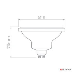 Lâmpada AR111 LED GU10 Stella PRO 11W 24° 740lm 4000K branco neutro — STL21423/40 · Stella — foto 3