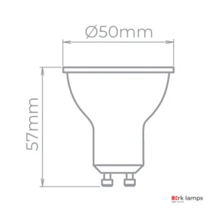 Lâmpada LED Dicroica Mr16 Gu10 Evo 5,7W 10° 390LM 2700K (quente) · Stella · STL21520/27 — foto 2