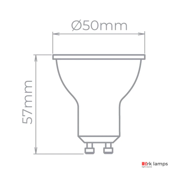 Lâmpada LED Dicroica Mr16 Gu10 Evo 5,7W 10° 400LM 3000K (quente) · Stella · STL21520/30 — foto 3