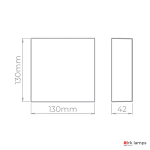 Arandela de Luz Geral Ice Quad 7,5W 675LM 120° 4000K (neutra) · Stella · STL21700BR/40 — foto 3