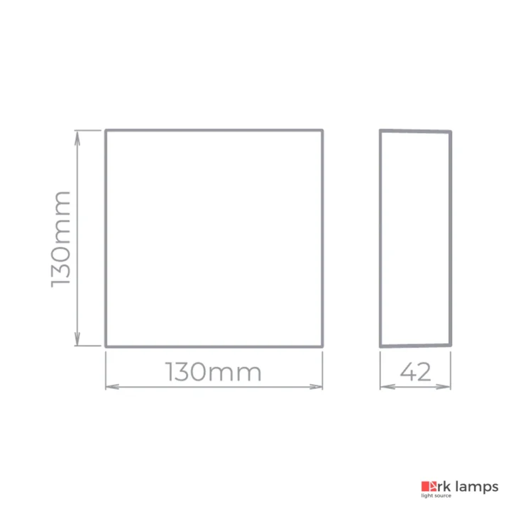 Arandela de Luz Geral Ice Quad 7,5W 675LM 120° 4000K (neutra) · Stella · STL21700BR/40 — foto 3
