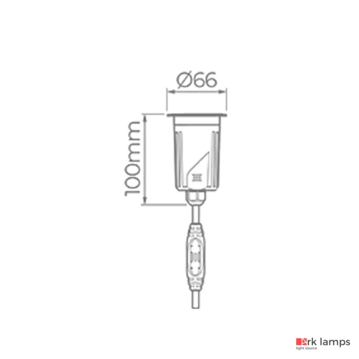 Embutido de Solo S.ground com Grade 6,5W 360LM 3000K (quente) · Stella · STL23717/30 — foto 5