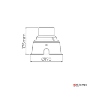Embutido de Solo S.ground com Grade 11,5W 700LM 3000K (quente) · Stella · STL23718/30 — foto 6