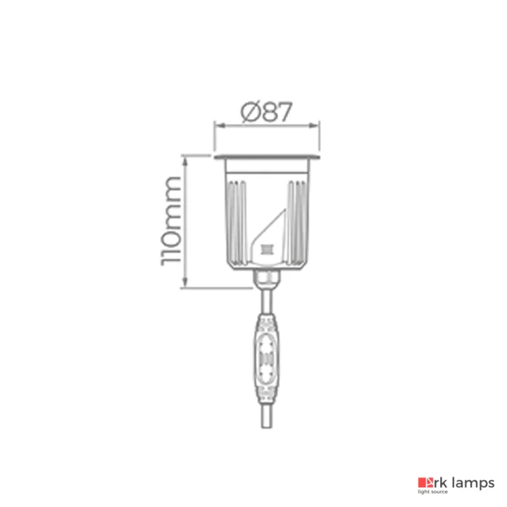 Embutido de Solo S.ground Inox Sem Grade 11,5W 950LM 3000K (quente) · Stella · STL23728/30 — foto 5