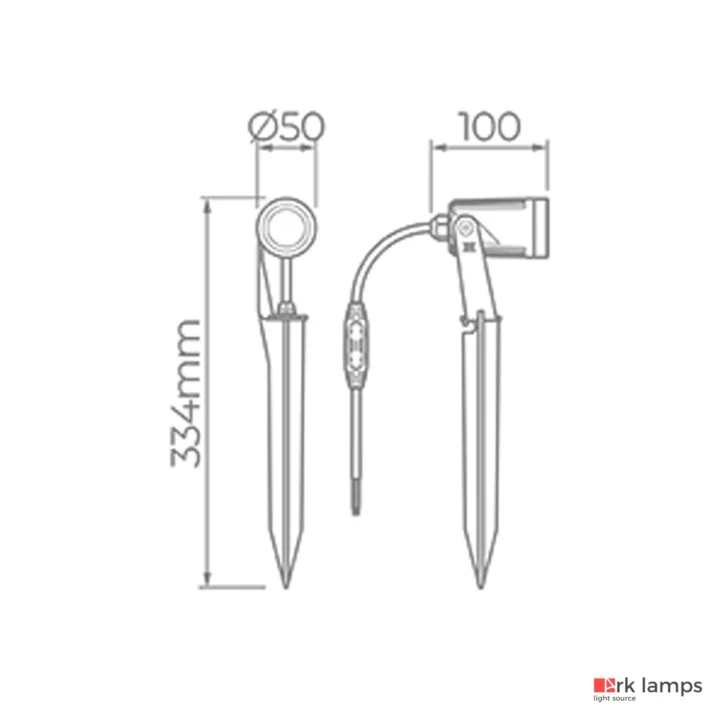Espeto S.ground com Grade 6,5W 360LM 3000K (quente) · Stella · STL23764/30 — foto 3