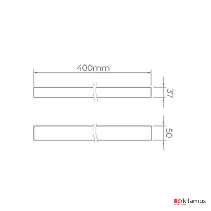 ARANDELA DE LUZ GERAL ICE LONG 6W 730LM 110° 3000K (QUENTE) | STELLA STL23774/30