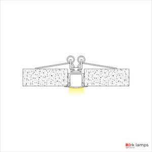 Perfil LED Embutir 2.5×2cm — foto 3