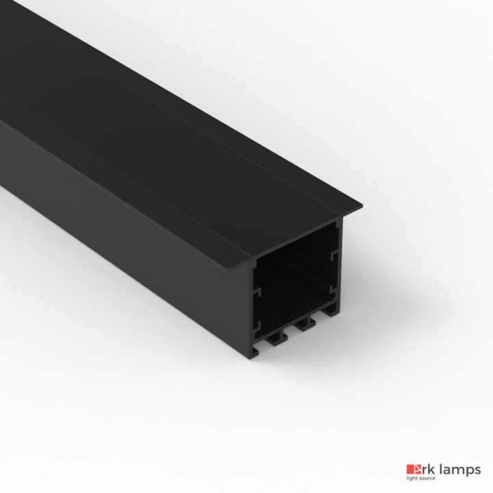 Perfil de LED Standard Black (fumê) 50×35mm Ark Modular · Ark Lamps · ARK-ML107