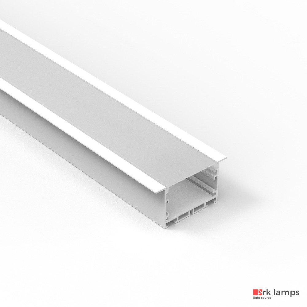 Perfil LED Embutir 6.5×3.5cm — foto 1