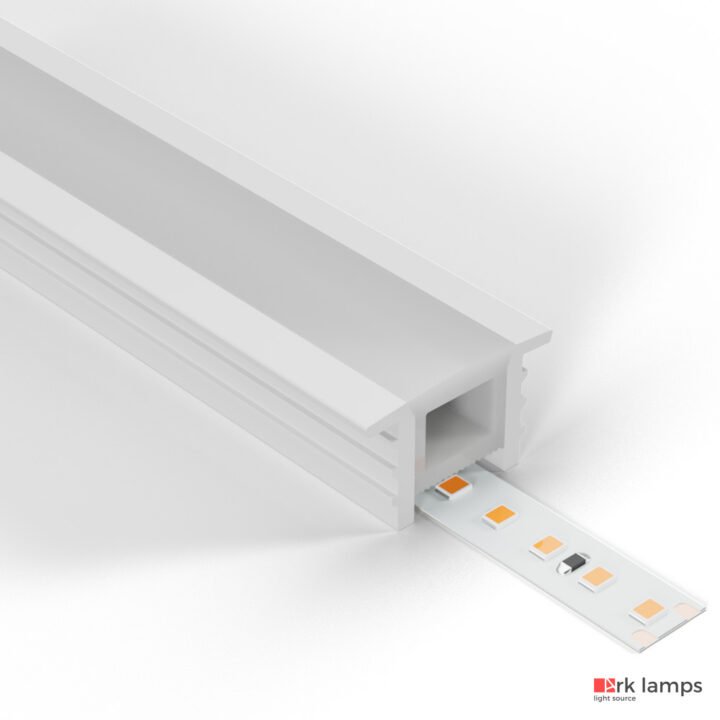 Perfil LED Flexível Embutir 1.5×1cm — foto 1