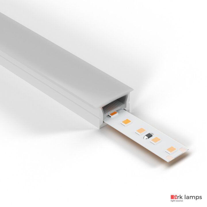 Perfil LED Flexível Embutir 2.5×1.4cm — foto 1