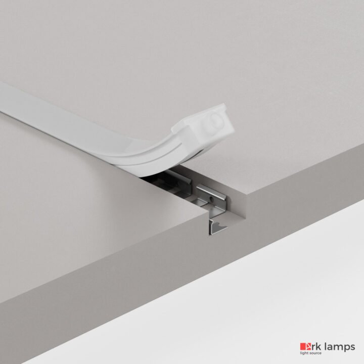 Perfil LED Flexível Embutir 2.5×1.4cm — foto 3