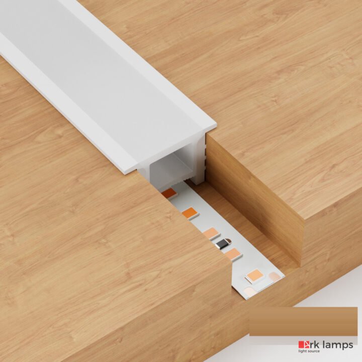 Perfil LED Flexível Embutir 2.7×2cm — foto 5