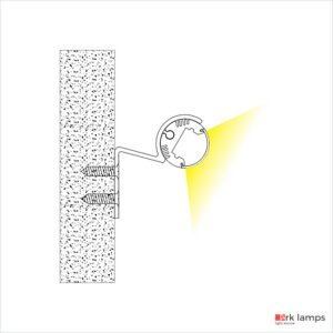 Perfil LED Arandela 2.1×2.1cm — foto 3