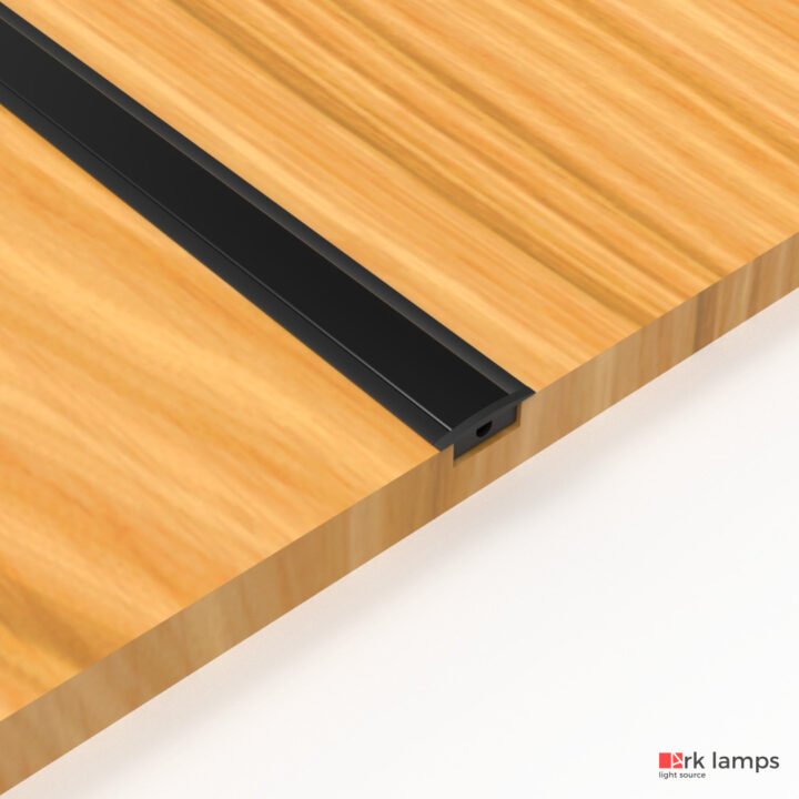 Perfil de LED Slim Black (fumê) 23×9mm Ark Modular · Ark Lamps · ARK-ML115 — foto 4
