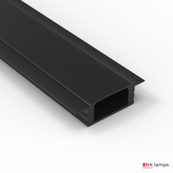 Perfil de LED Slim Black (fumê) 23×9mm Ark Modular · Ark Lamps · ARK-ML115
