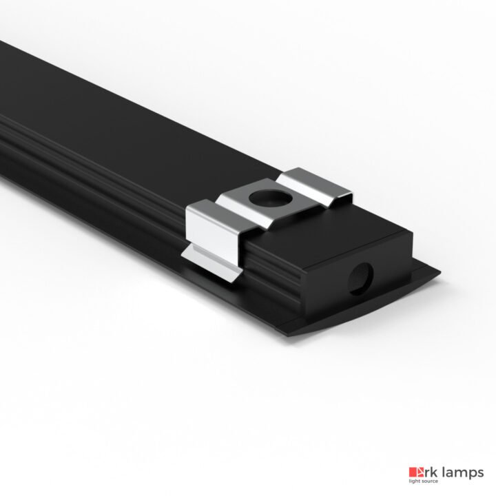 Perfil de LED Slim Black (fumê) 23×9mm Ark Modular · Ark Lamps · ARK-ML115 — foto 2