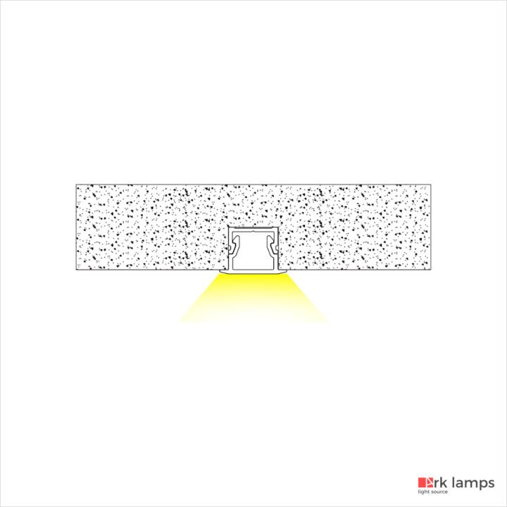 Perfil LED Embutir Marcenaria 2×1.3cm — foto 3