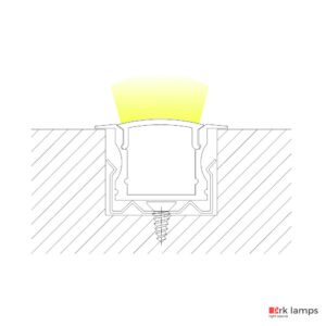Perfil LED Embutir Marcenaria 2.5×1.5cm — foto 3