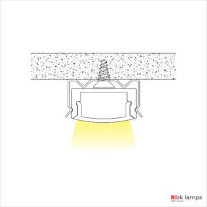 Perfil LED Sobrepor Marcenaria / Prateleira 1.7×0.9cm — foto 3