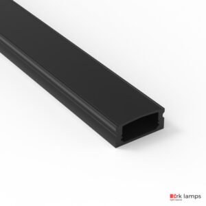 Perfil de LED Micro Slim Black (fumê) 17×9mm Ark Modular · Ark Lamps · ARK-ML221