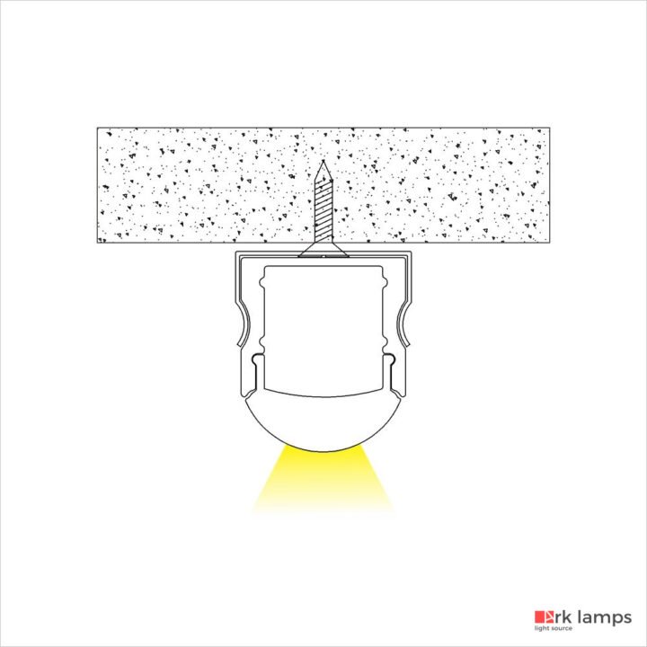Perfil LED Sobrepor 1.7×2cm — foto 3