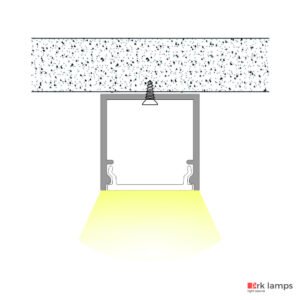Perfil LED Sobrepor 2×2cm — foto 3