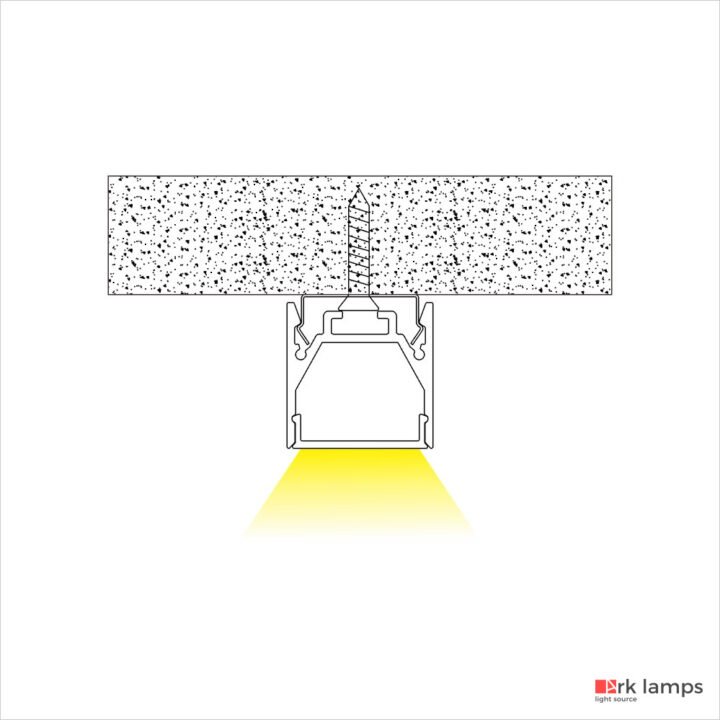 Perfil LED Sobrepor 2.5×2.5cm — foto 3