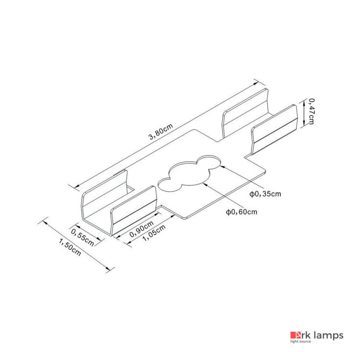 Perfil LED Pendente Luz Direta 2×3.6cm — foto 2