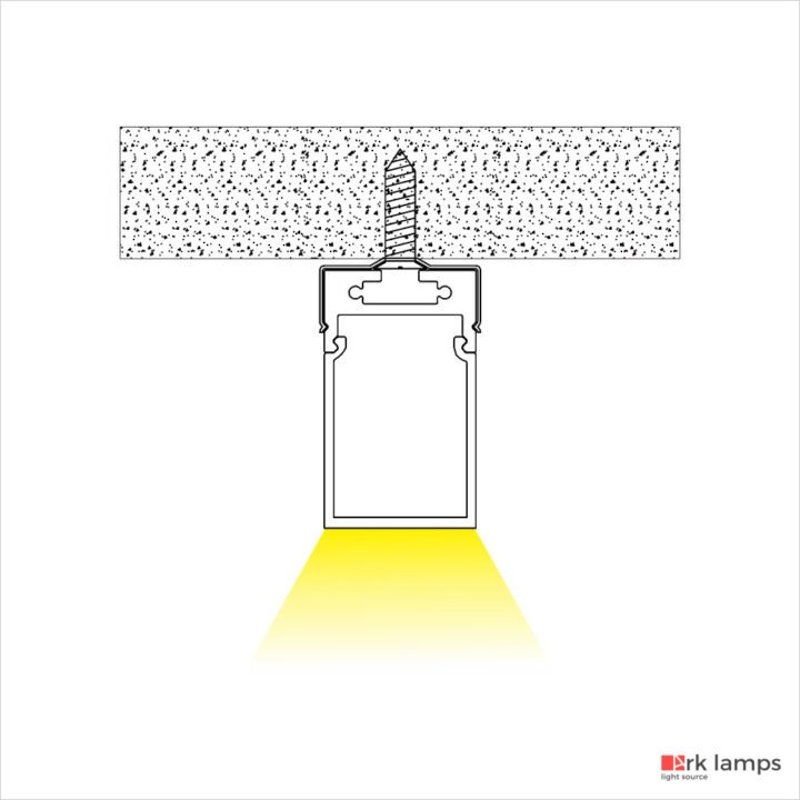 Perfil de LED Difusa 20×36mm Ark Modular · Ark Lamps · ARK-ML207 — foto 4