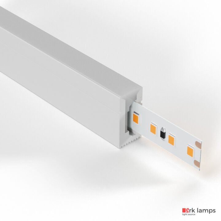 Perfil LED Flexível Sobrepor 0.4×1cm — foto 1