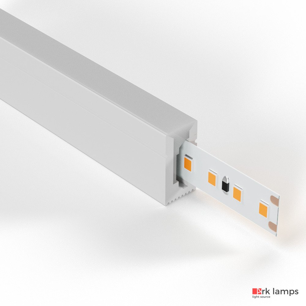 Perfil LED Flexível Sobrepor 0.4×1cm — foto 1