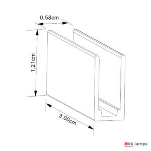 Perfil LED Flexível Sobrepor 0.4×1cm — foto 9